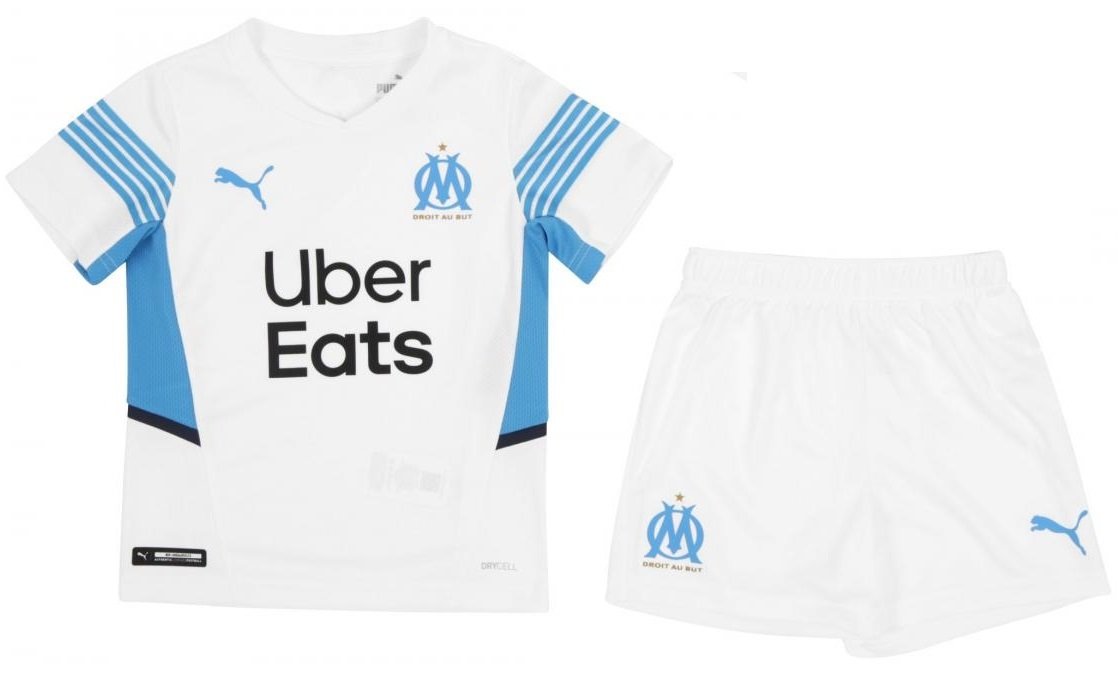 Kit infantil I Olympique de Marseille 2021 2022 Puma oficial